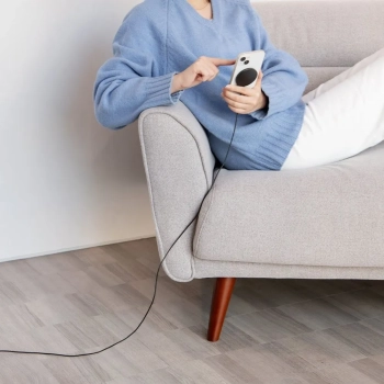 Spigen PF2101 ArcField - Ładowarka indukcyjna MagSafe 7,5W (Czarny)