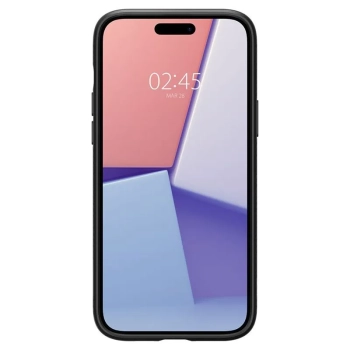 Spigen Liquid Air - Etui do iPhone 15 (Matte Black)