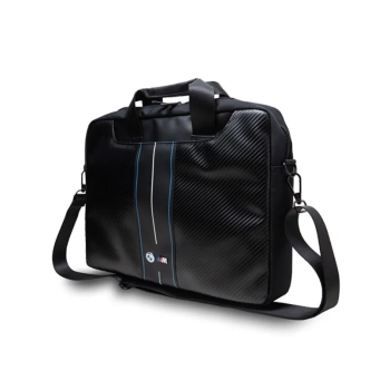 BMW Carbon Blue Stripes - Torba na notebooka 16