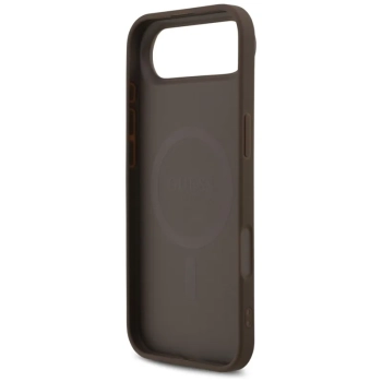 Guess 4G Printed Stripes MagSafe - Etui iPhone Air (brązowy)
